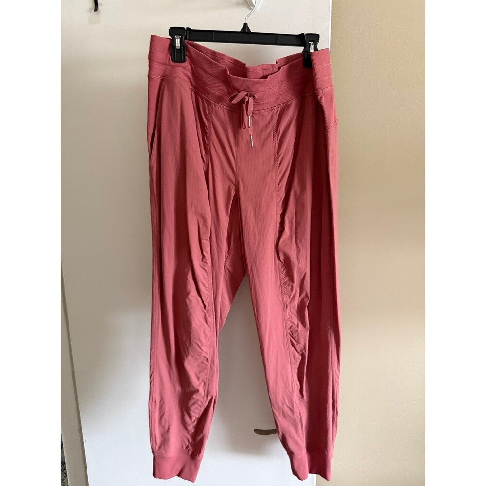 lululemon Dance Studio Mid-Rise Jogger Pants Pink Size 14